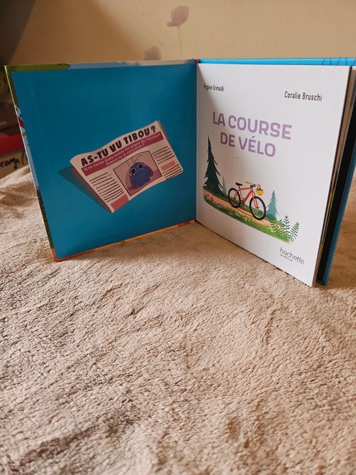 Livre la Course de Vélo Hachette-Neuf - photo numéro 4