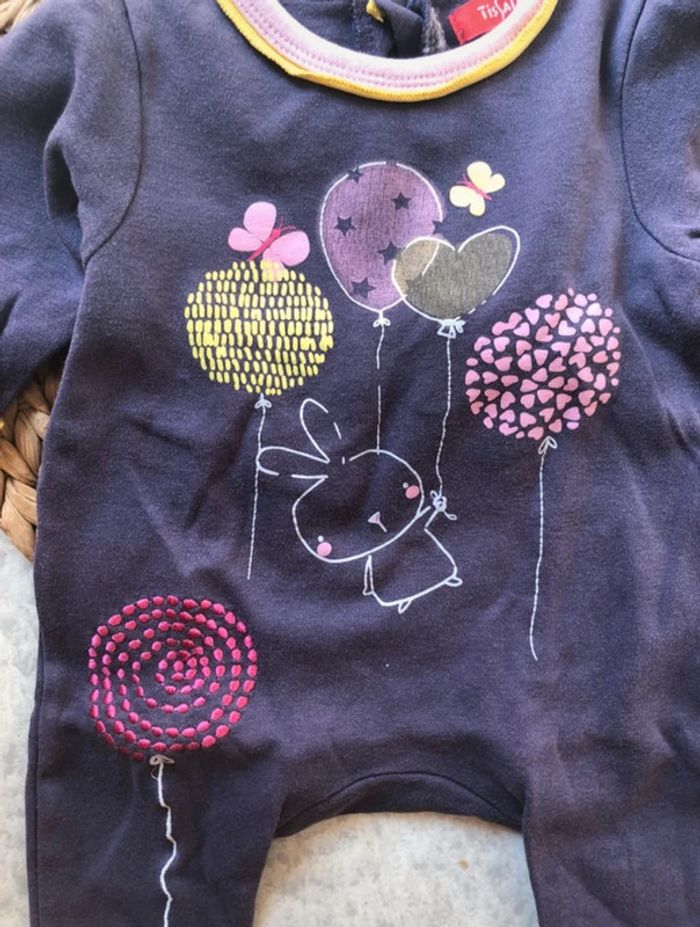 Pyjama grenouillère coton Tissaia - photo numéro 2