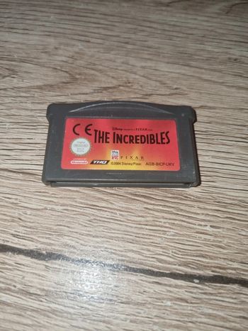 the incredibles nintendo gba gameboy advance en loose