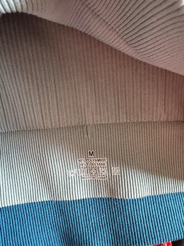 Lot de 2 brassières - bleu et verte - photo numéro 8