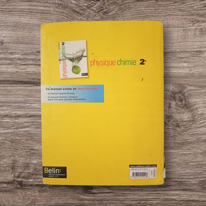 Physique chimie 2e - photo numéro 2