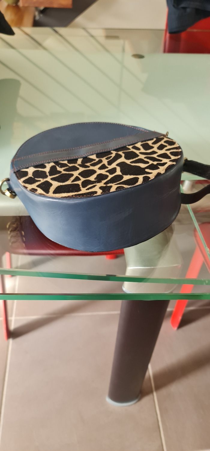 Sac bableu/leopard - photo numéro 6
