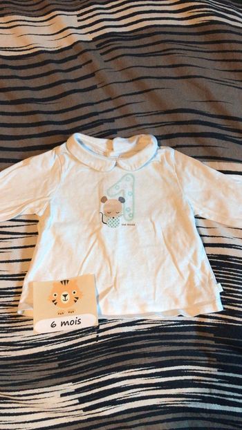 Teeshirt ML col Claudine