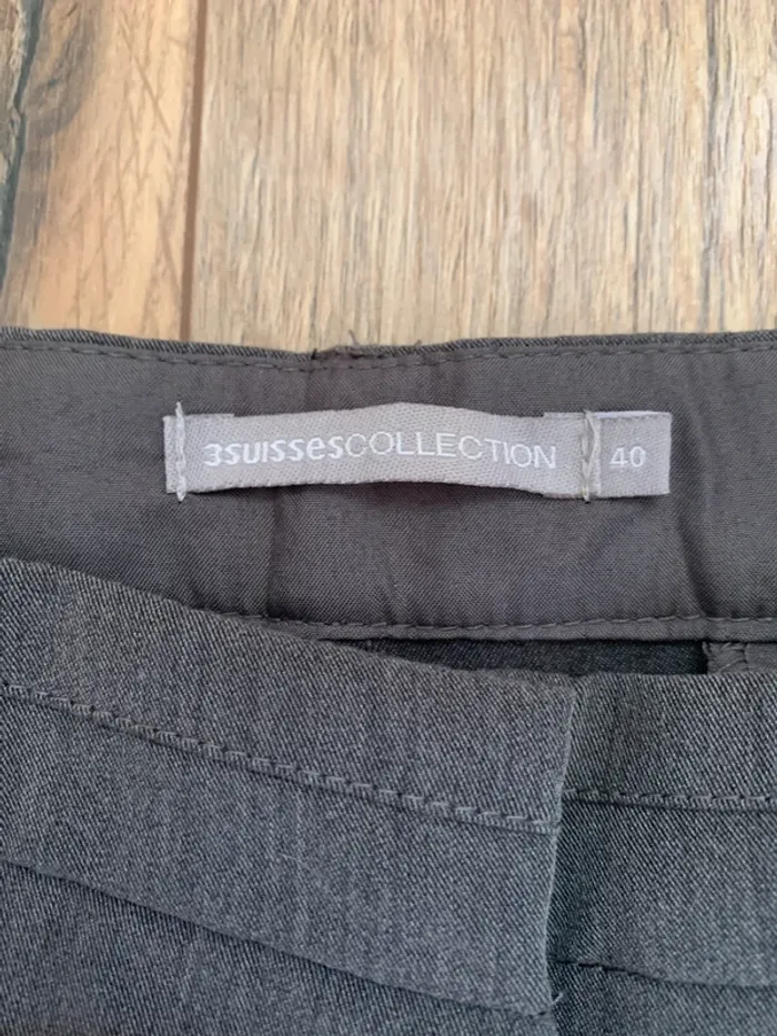 Ensemble tailleur gris femme 3 suisses (veste et pantalon) - photo numéro 10