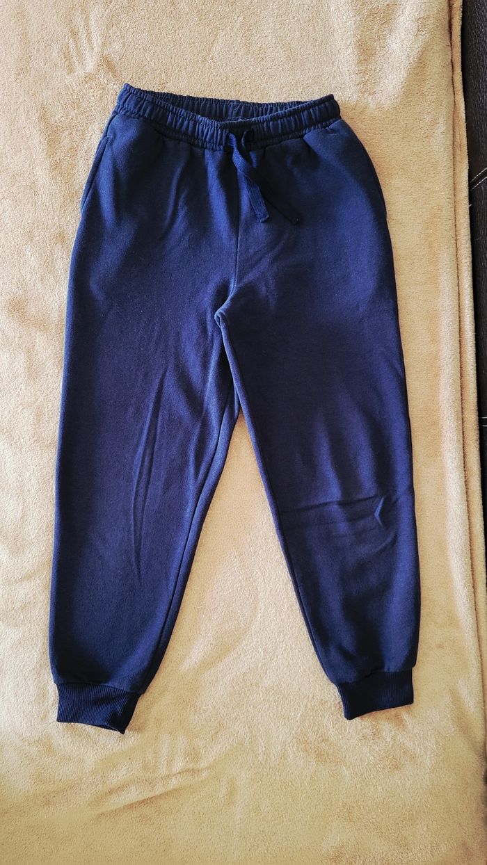 Pantalon de jogging bleu marine en 9-10 ans