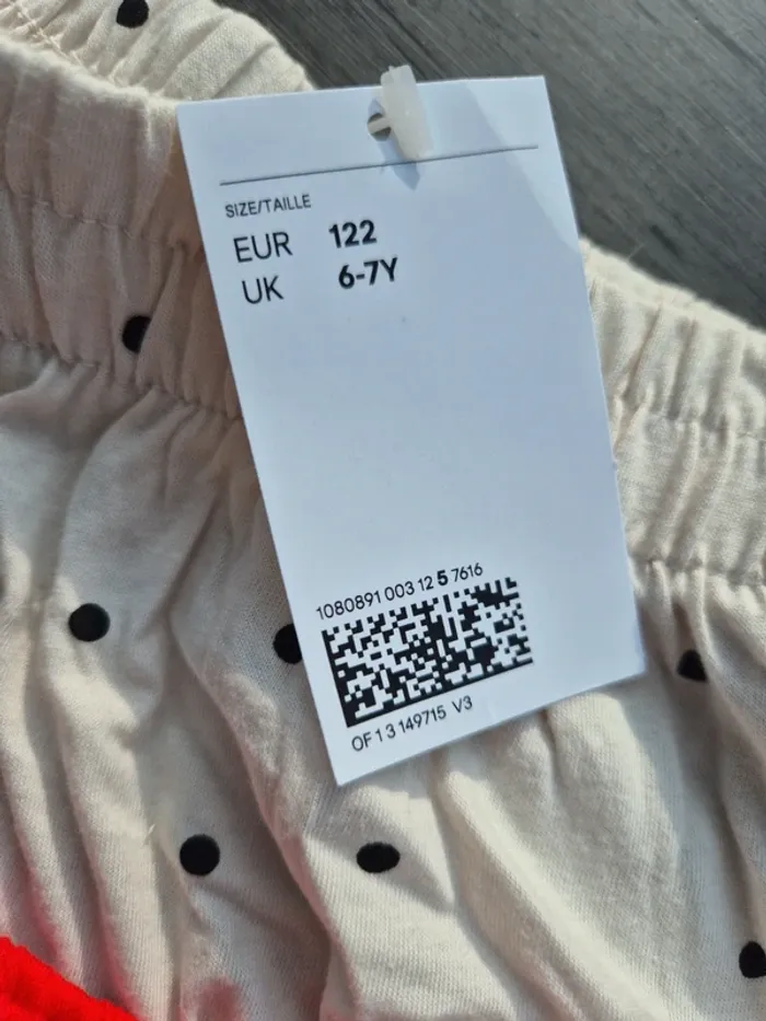 Lot de 3 shorts fille H&M neufs 6/7 ans - photo numéro 2