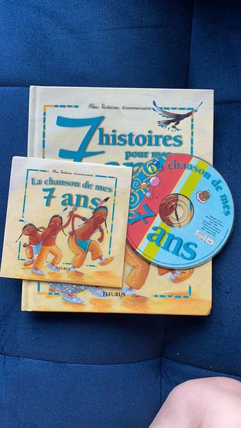 Livre 7 histoires pour mes 7 ans avec Cd inclu