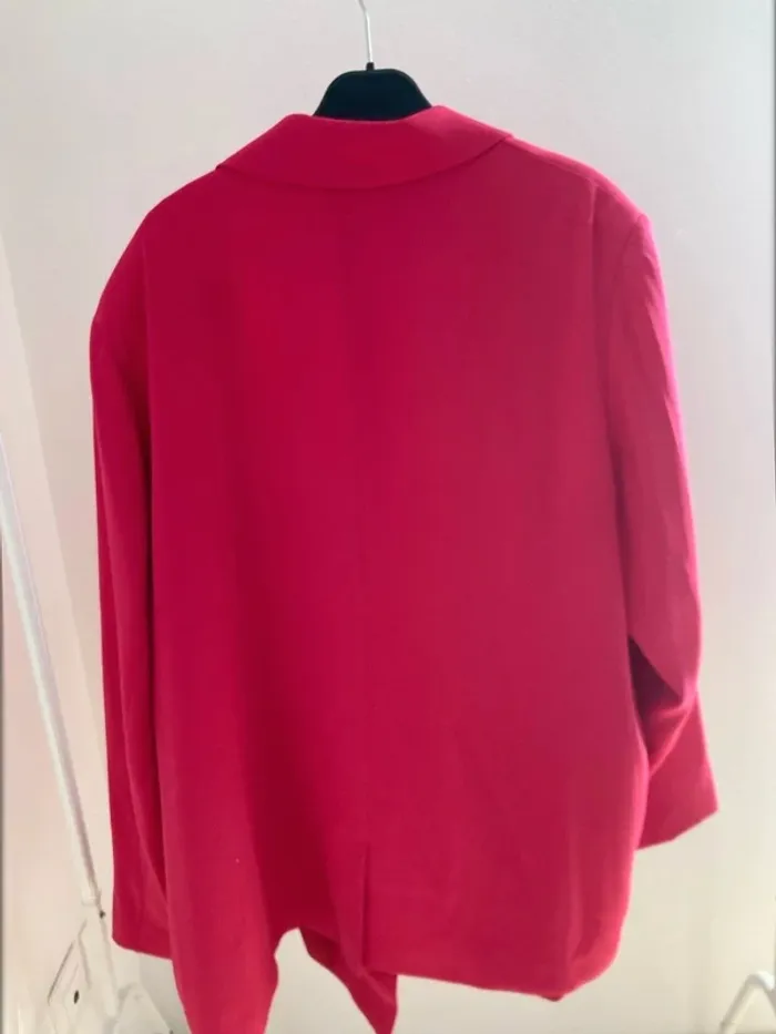 Veste blazer rose fushia - photo numéro 8