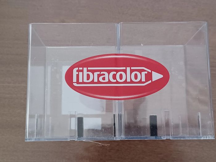 Quadruple pot à crayons Fibracolor