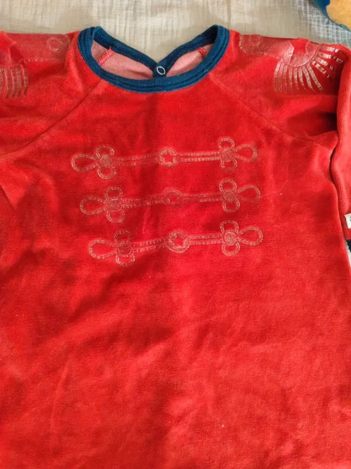 Pyjama Petit bateau 12mois/74cm - photo numéro 2