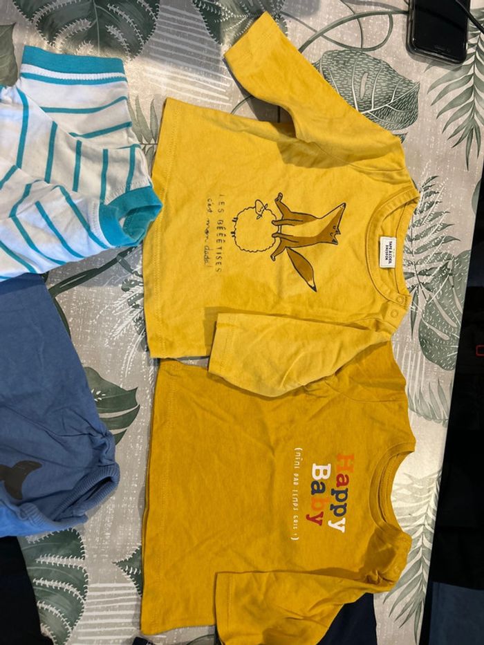 Lot t shirt 3 mois - photo numéro 6