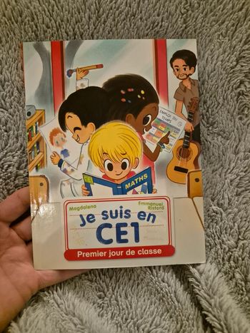 Livre "je suis en ce1, premier jour de classe"