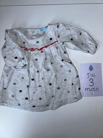 Robe obaibi 3 mois