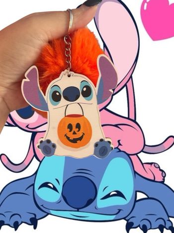Porte clés Stitch fantôme