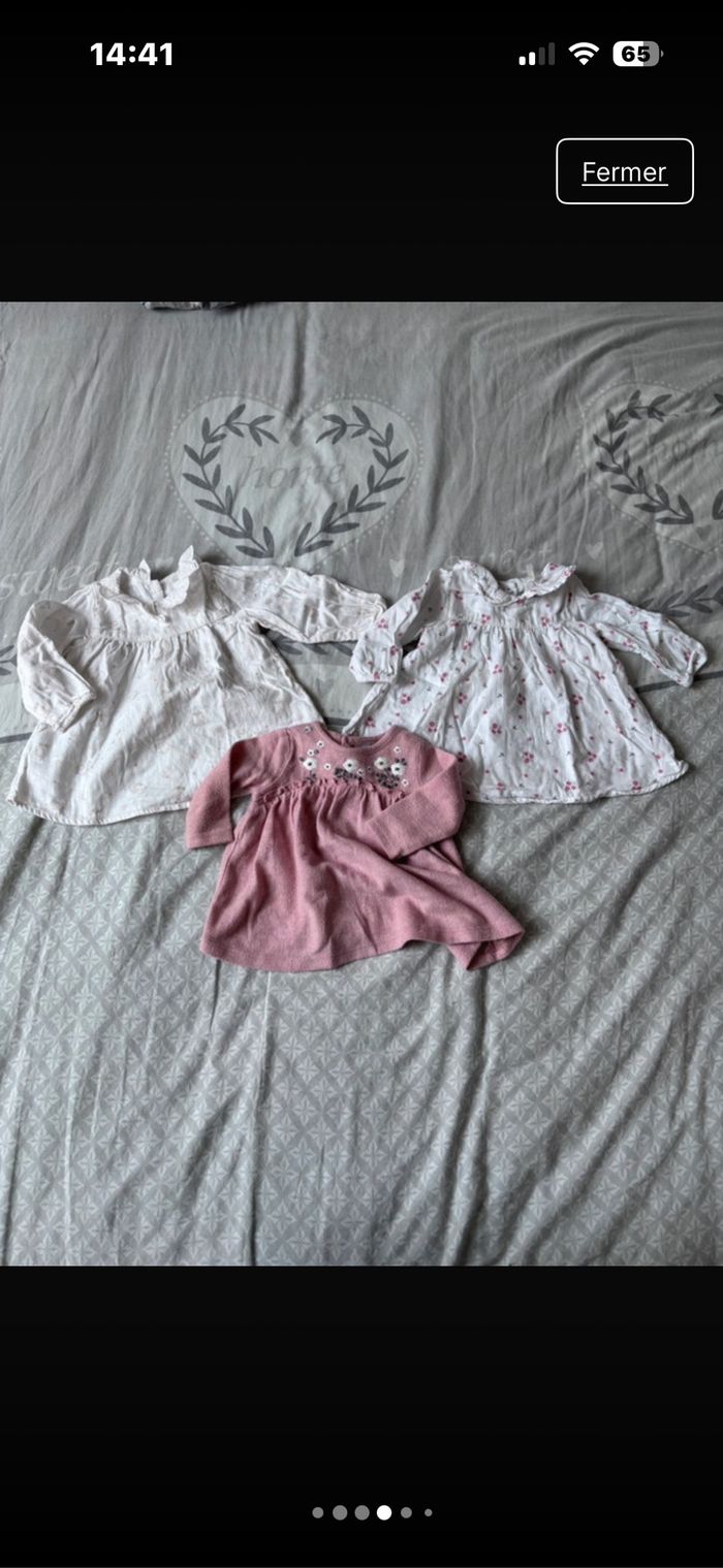 Lot de vêtements fille 3 mois - photo numéro 4