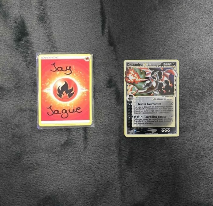 Pokémon Dracaufeu Gold star 100/101 Ex ile des dragons