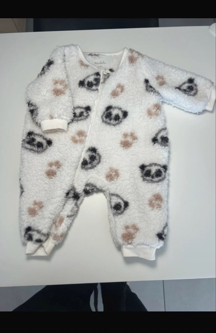 Combinaison chaude panda