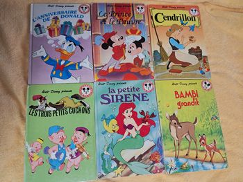 Lot de livres Disney vintage