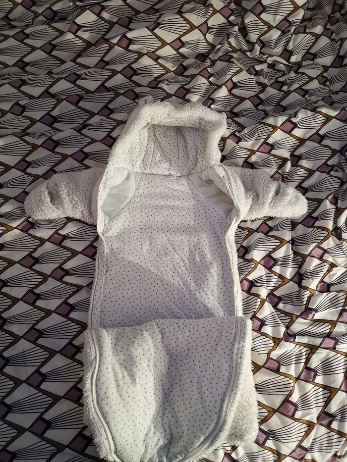 Combinaison polaire bébé 3 mois Bout'chou - photo numéro 3