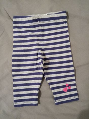 Legging à rayures Disney _ 3 mois 