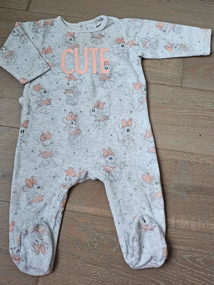 Pyjama velours 6 mois - photo numéro 3