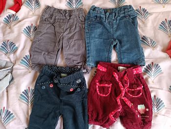 Lot pantalons 3 mois
