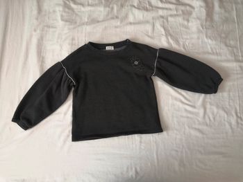 Pull manche bouffante