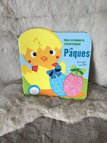 Livre Mes premiers coloriages de Pâques (0124)