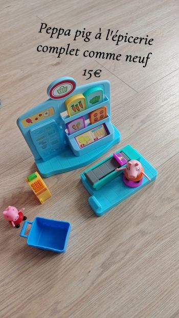 Peppa pig à l'épicerie Complet