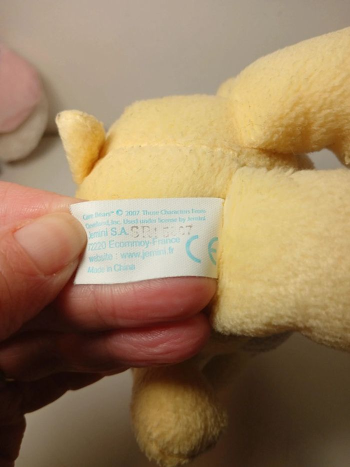 Peluche bisounours jaune Funshine - photo numéro 8
