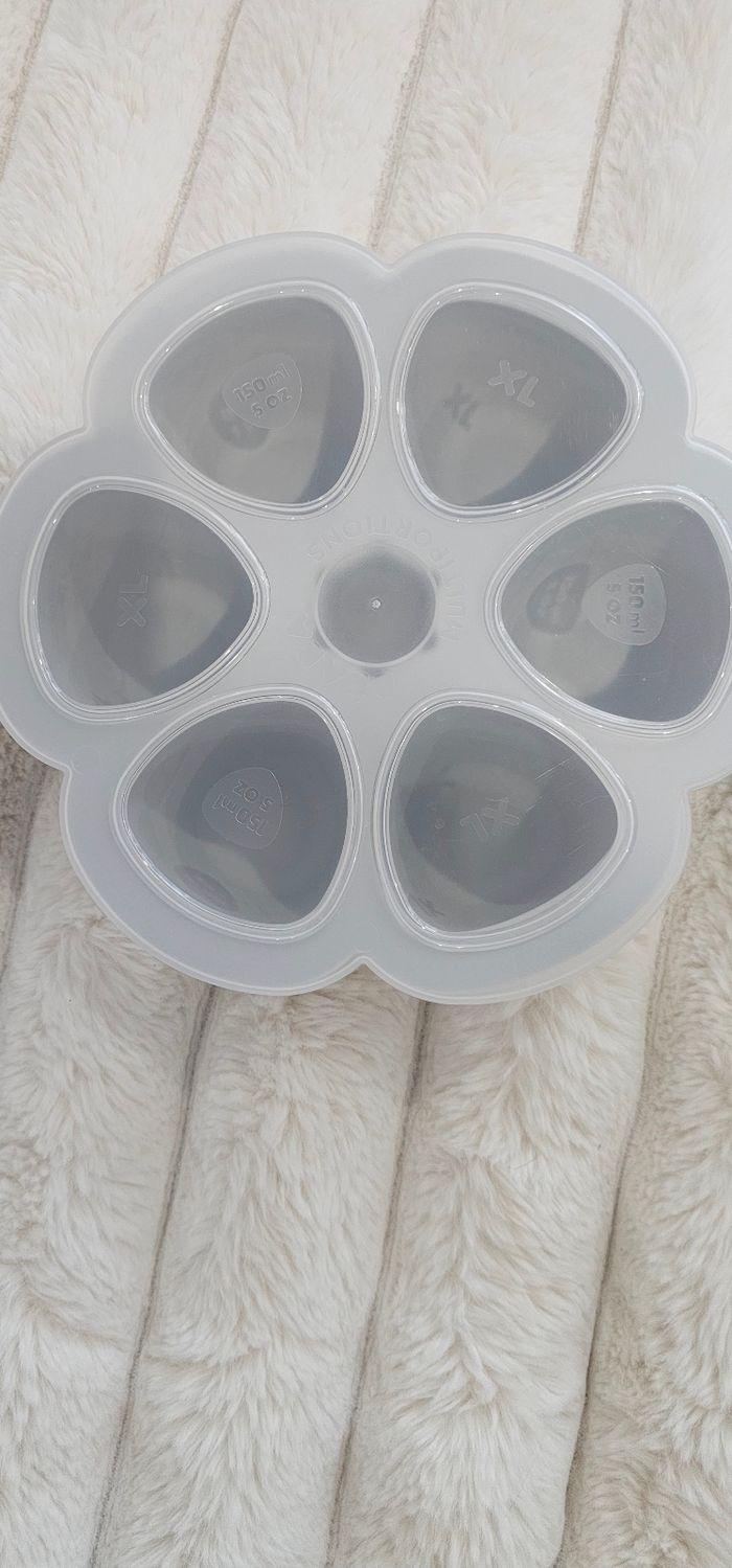 Lot de 3 fleurs 🌸 multiportions BEABA XL 150ML - photo numéro 8