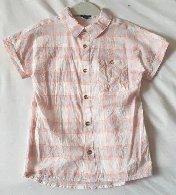 Chemise manches courtes 6 ans