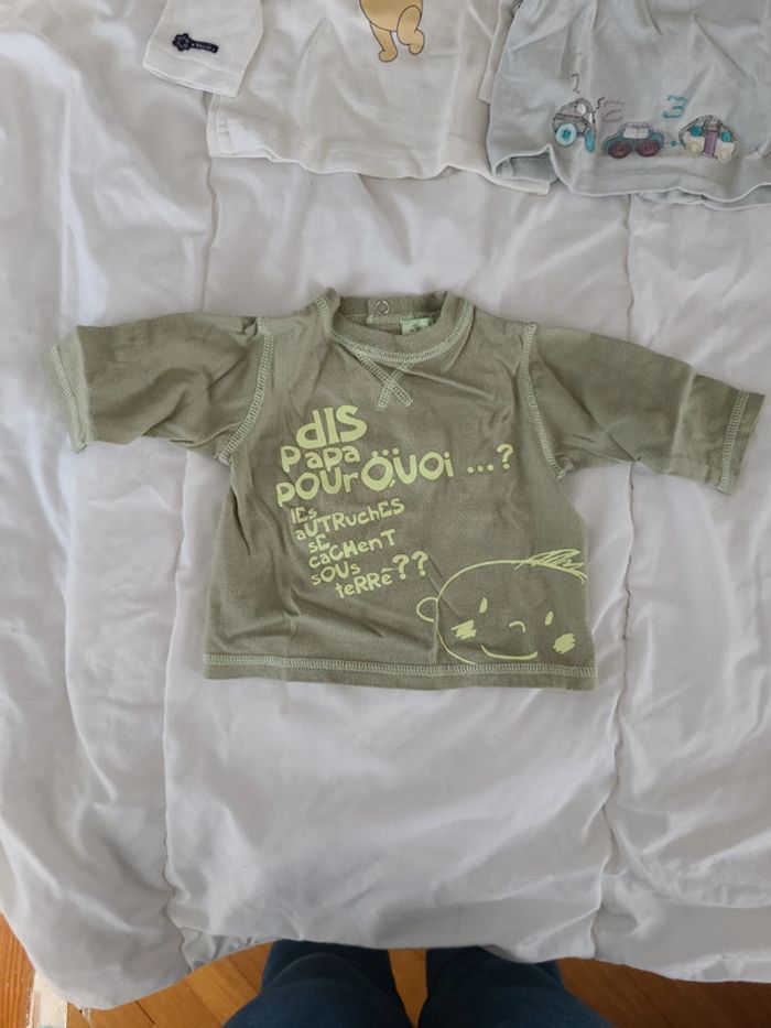 Lot 10 t-shirts 3 mois - photo numéro 7