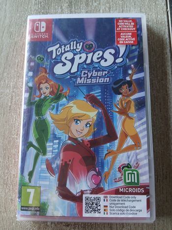 Jeu switch totally spies neuf