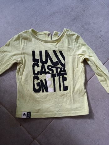 Tee-shirt 18 mois lulu castagnette