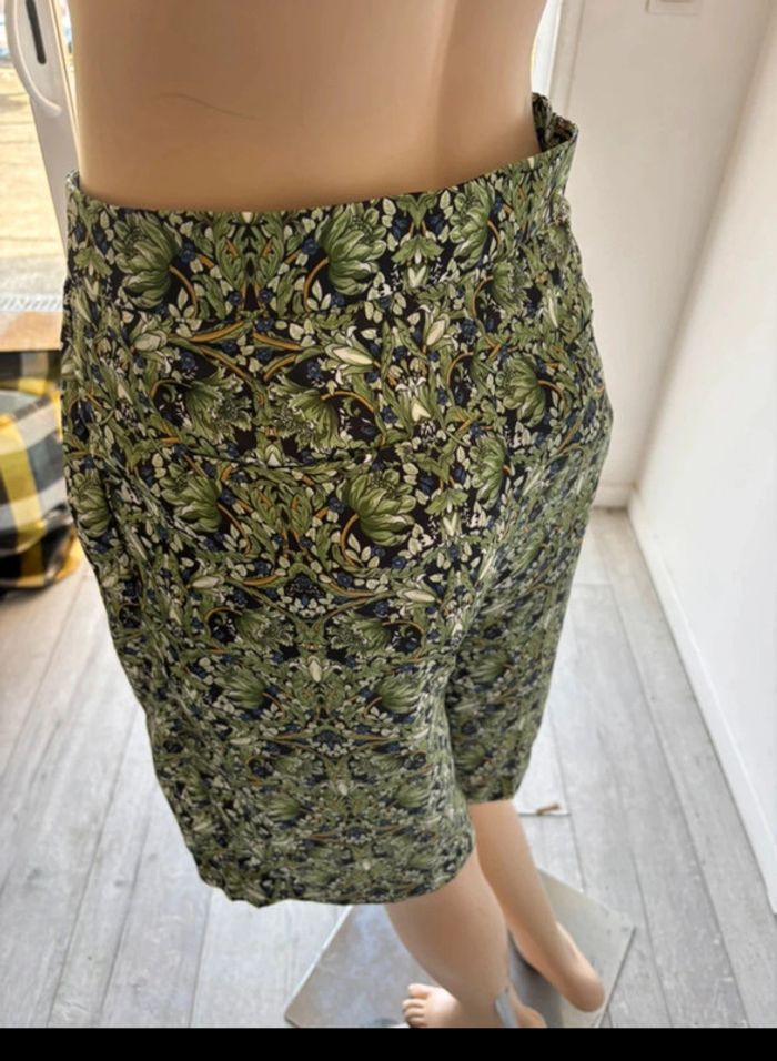 Bermuda femme neuf Zara imprimé fleuri - Taille S - photo numéro 5