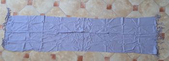 Écharpe mauve