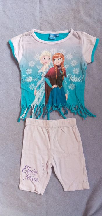 Pyjamas Disney Reine des neiges taille 2 ans