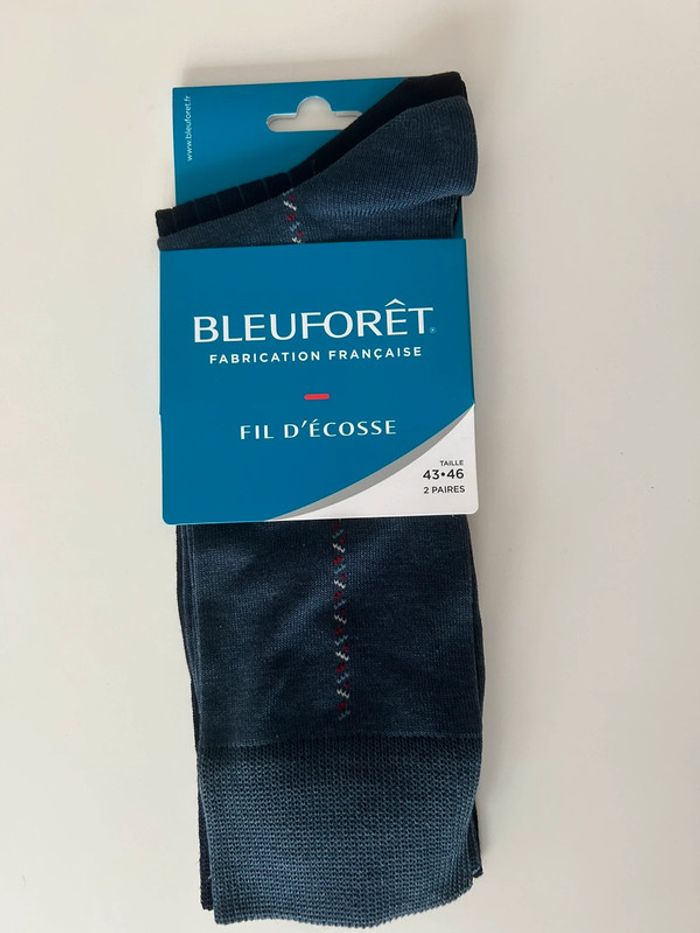 Lot de 2 Chaussettes Bleuforet NEUVES 43-46