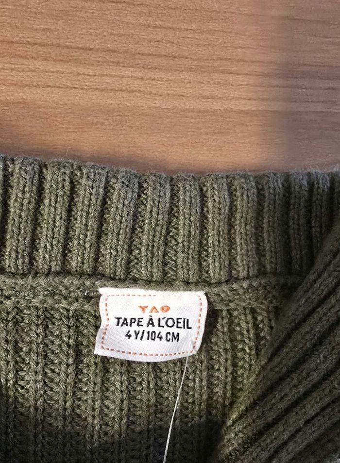 (neuf non porté) 🏷🥰 superbe pull 4ans Garçon 🤩💙 - photo numéro 5