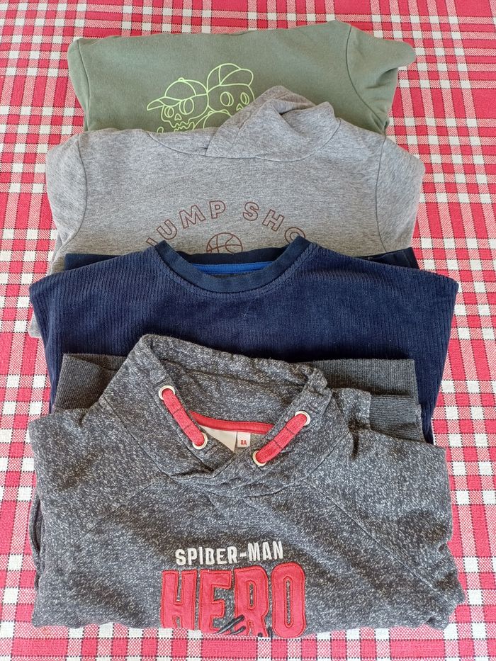 Lot de 4 sweat-shirts