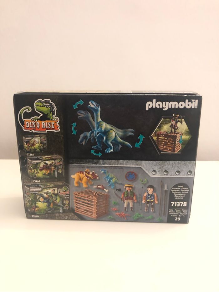 Playmobil dinosaure Dino Rise  Neuf dans son emballage d’origine jamais ouvert - photo numéro 3
