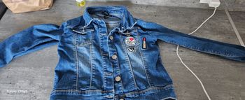 Veste jean fille