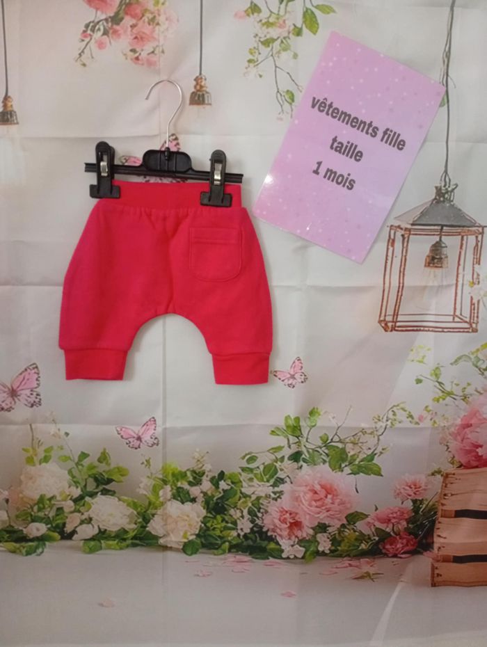 Jogging fille Early days rose fuchsia taille 1 mois / 56 cm - photo numéro 3