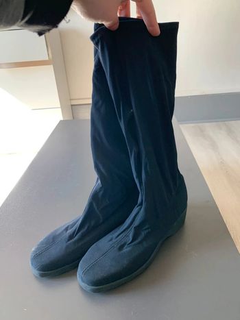 Botte haute noire femme taille 36