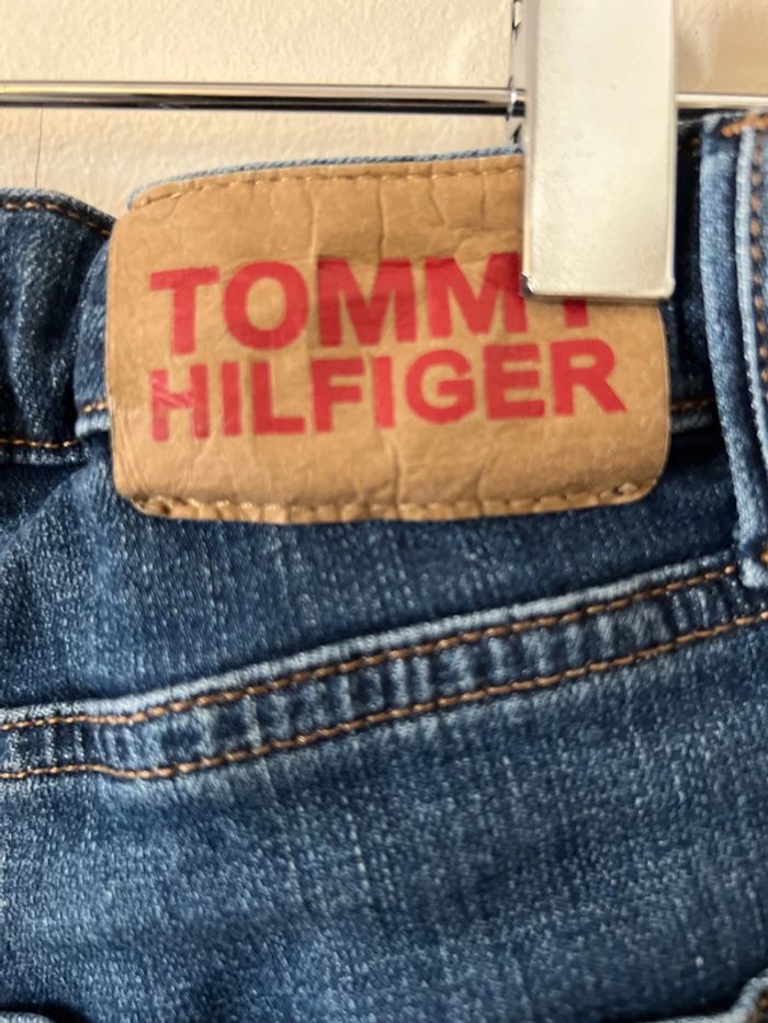 Jean droit bleu taille 10 ans - Tommy Hilfiger - photo numéro 5