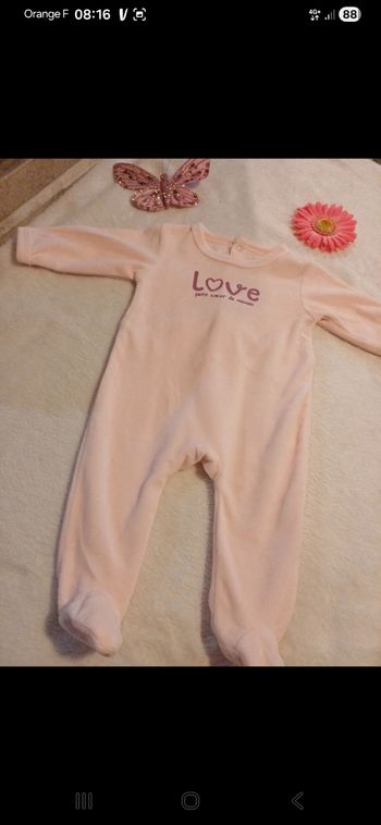 Pyjama bébé taille 3 mois