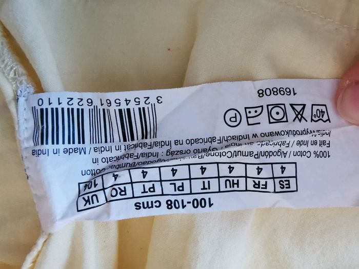 Robe In Extenso 4ans jaune - photo numéro 5