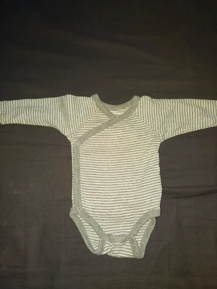 Lot de 5 Bodies Manches longues Filles - photo numéro 5