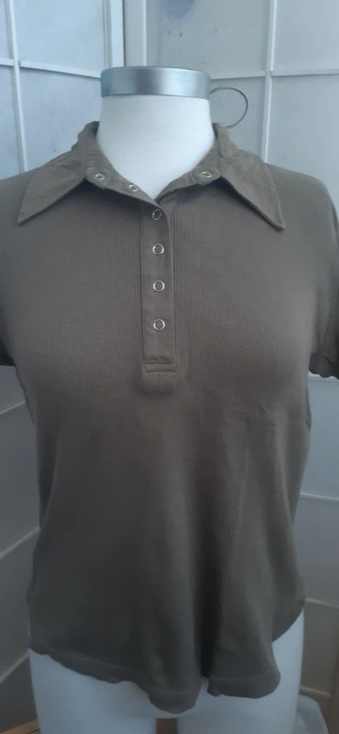 Tee-shirt kaki 36 38 - photo numéro 7